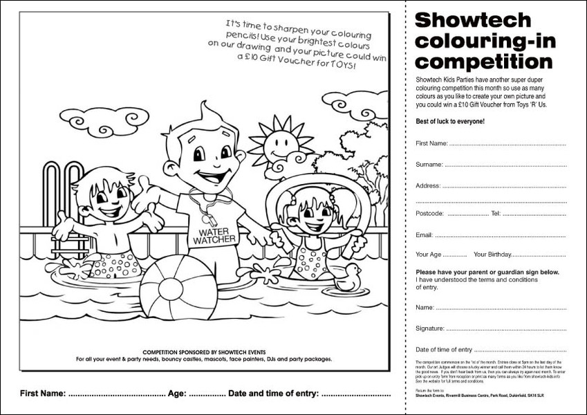 Colouring Contest - We make every party special!